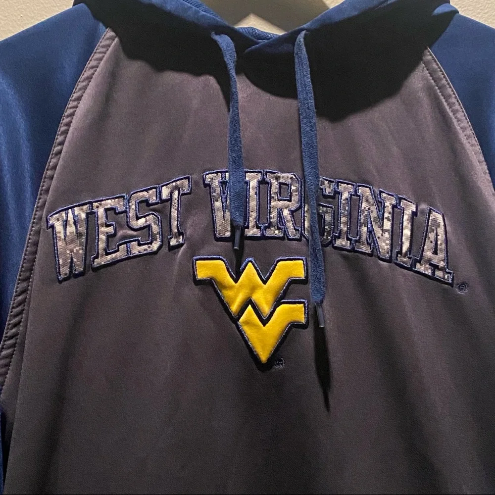West Virginia University Pullover Hoodie Medium M - Picture 4 of 4